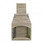 FireRock Conventional 42 inch Masonry Fireplace 